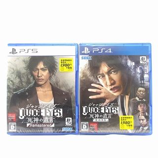 新品未開封 龍が如く4 ジャッジアイズ PS4 JUDGE EYES 死神の