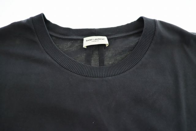 SAINT LAURENT カサンドラロゴ刺繍 半袖ポロシャツ SAINT LAURENT カサンドラロゴ刺繍 半袖ポロシャツ SAINT LAURENT