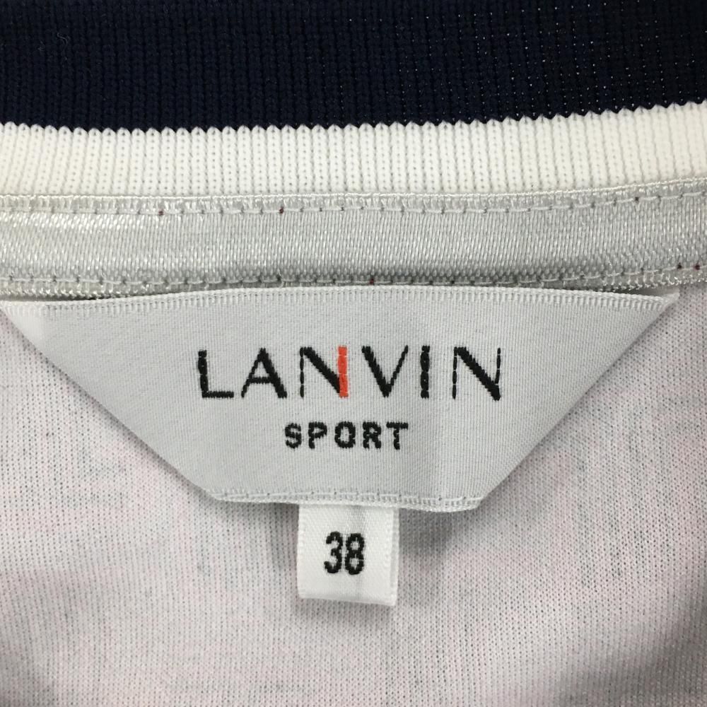 LANVIN SPORT レディース ゴルフベスト ホワイト 美品 ランバン ゴルフ