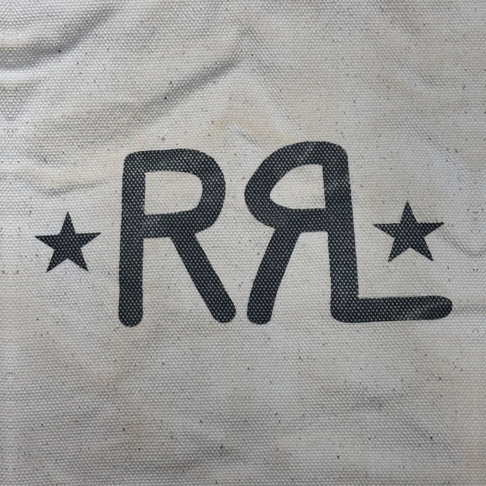 参考上代31900円 未使用品 RRL キャンバス ロゴ マーケット