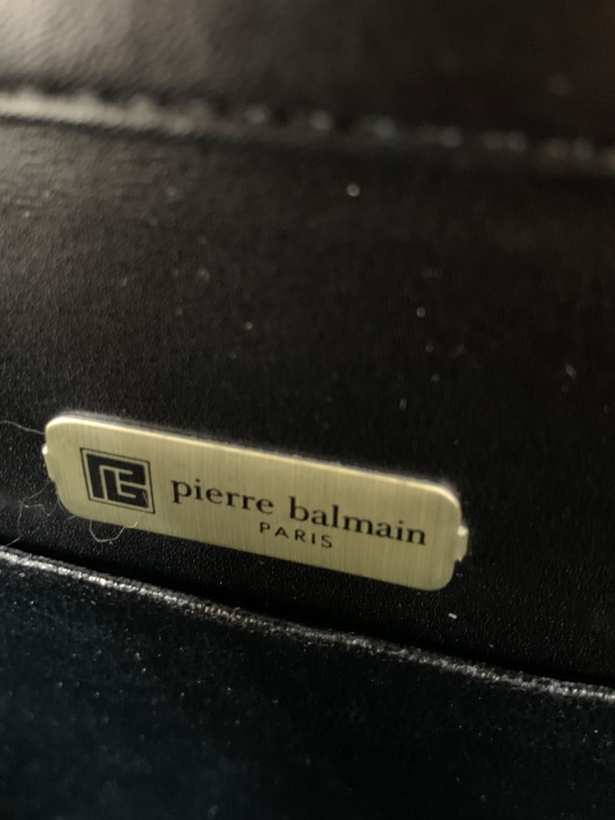 美品 PIERRE BALMAIN PARIS ピエールバルマンショルダーバッグ