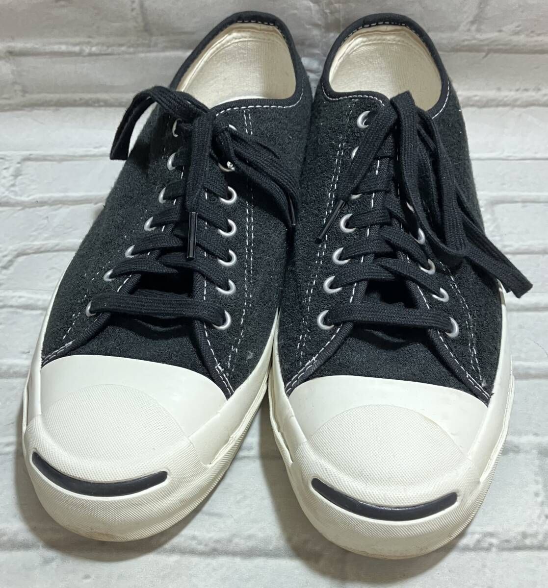 CONVERSE / コンバース / スニーカー / Scyeコラボ JACK PURCELL / 1SD793 / サイ / パイル / 27.5cm / ブラック
