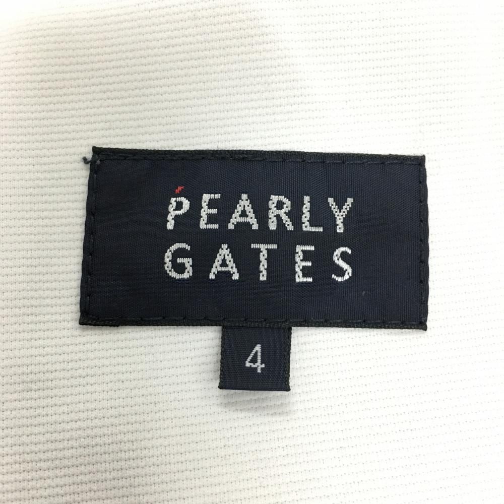 PEARLY GATES メンズ　パンツ サイズ4　ゴルフ　ブラック　刺繍ロゴ PEARLY GATES パーリーゲイツ パンツ ハート柄 ブラック系 4