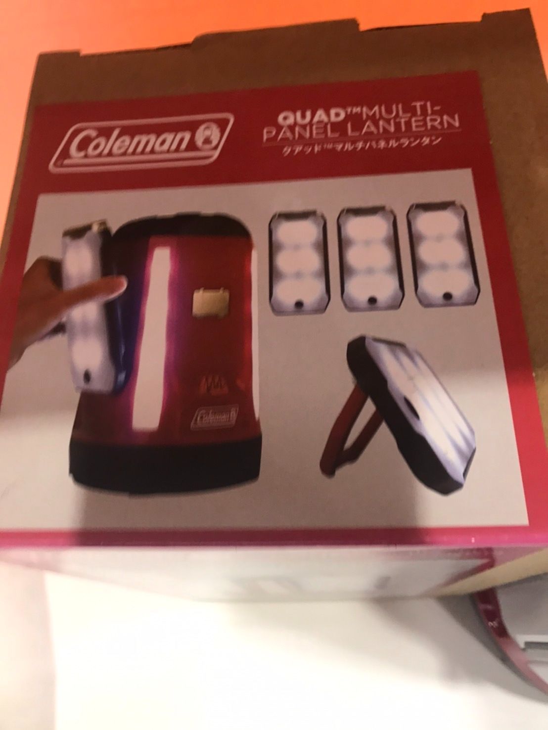 Coleman - コールマン クアッドマルチパネルランタン　キャンプ　災害　防災　新品 Amazon.co.jp: コールマン(Coleman)クアッドマルチパネル