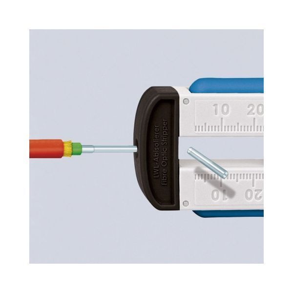 KNIPEX クニペックス 光ファイバー用ストリッパー サイズ190×86×23mm パック入 1285-110SB