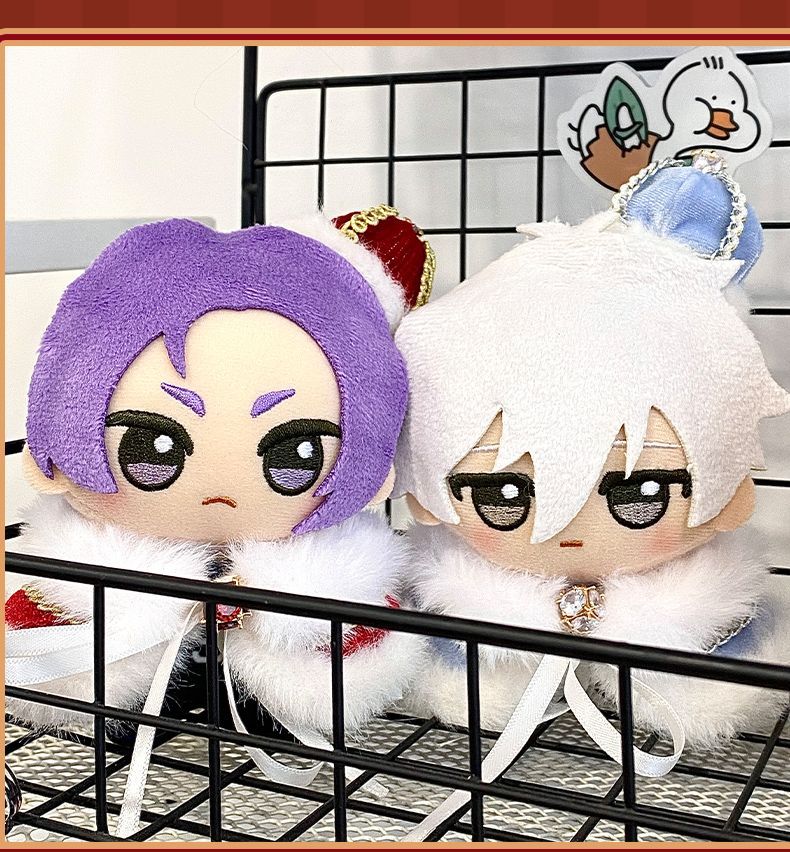 ラブブ　着せ替えつき　ブルー 新品2点セット 青いlabubuラブブぬいぐるみ服17cm着せ替え