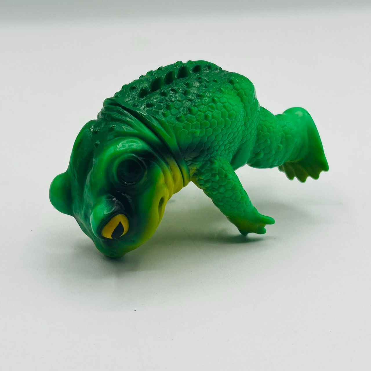 TAKEPICO 大江戸怪獣漫遊記 ケロンガ アマガエル (黄緑成型) ソフビ 大江戸怪獣漫遊記 TAKEPIKO ケロンガ ソフビ アマガエル