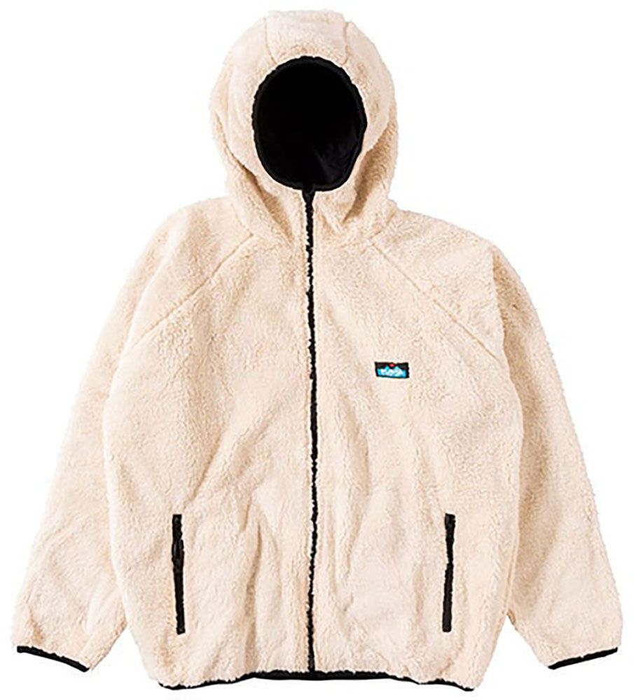 カブー KAVU アウトドア カブー メンズ ファージャケット フーディー ジャケット キャンプ リバーシブル フリース アウター トップス 19821708 017 ナチュラル