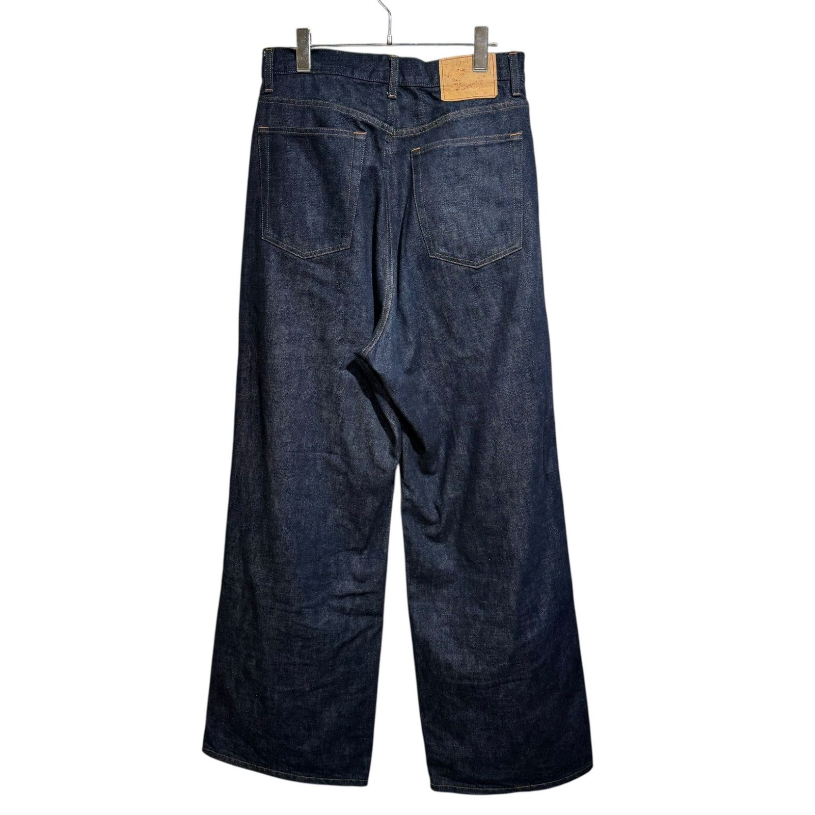 UNUSED (アンユーズド) ⑤ UW1157 DENIM WIDE PANTS メンズ ネイビー 