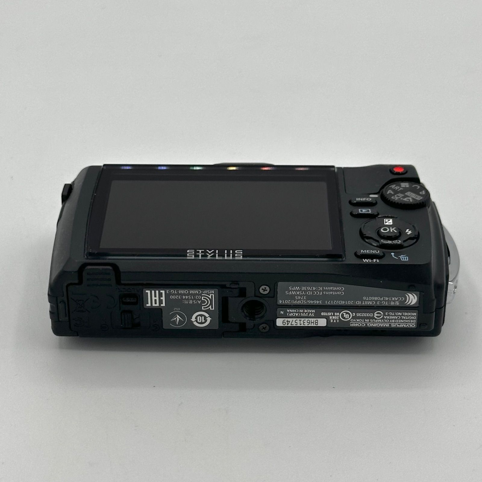 OLYMPUS デジタルカメラ STYLUS TG-3 Tough ブラック 1600万画素CMOS 