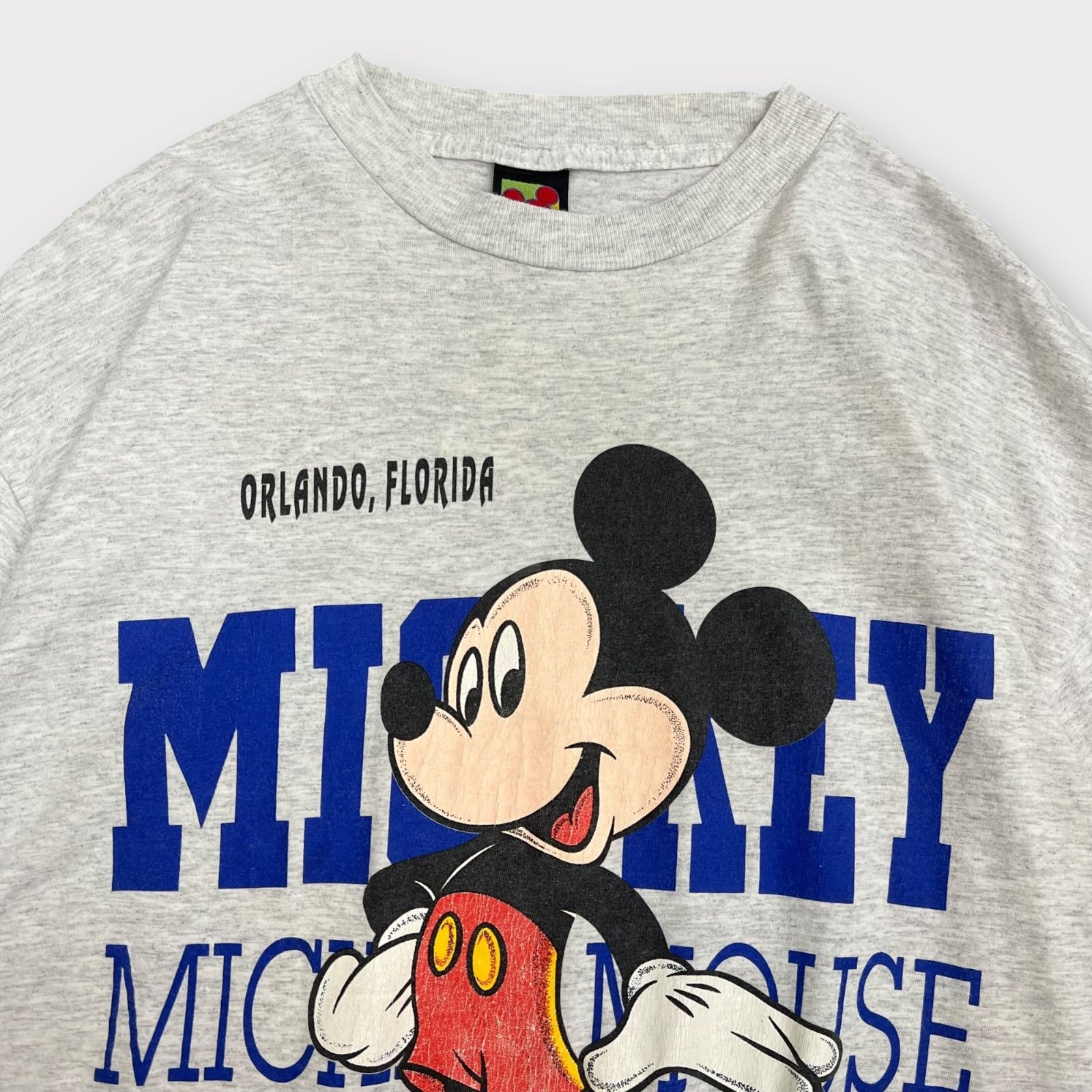 ハワイミッキーマウス ディズニーヴィンテージTシャツ イエロー