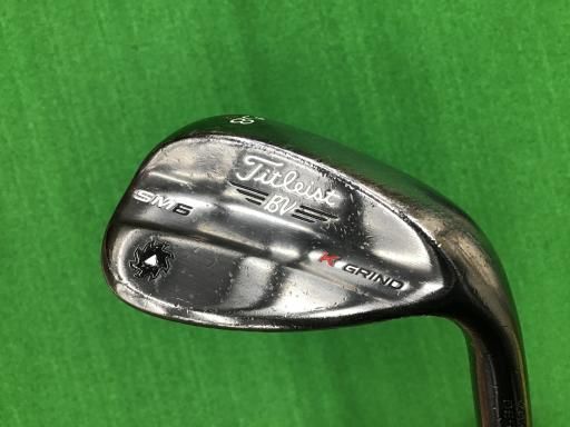 タイトリスト VOKEY SPIN MILLED SM6 スティールグレー 58° 12°K ウェッジ WG Dynamic G フレックスS メンズ 男性用 右利き 右用 Cランク ゴルフクラブ