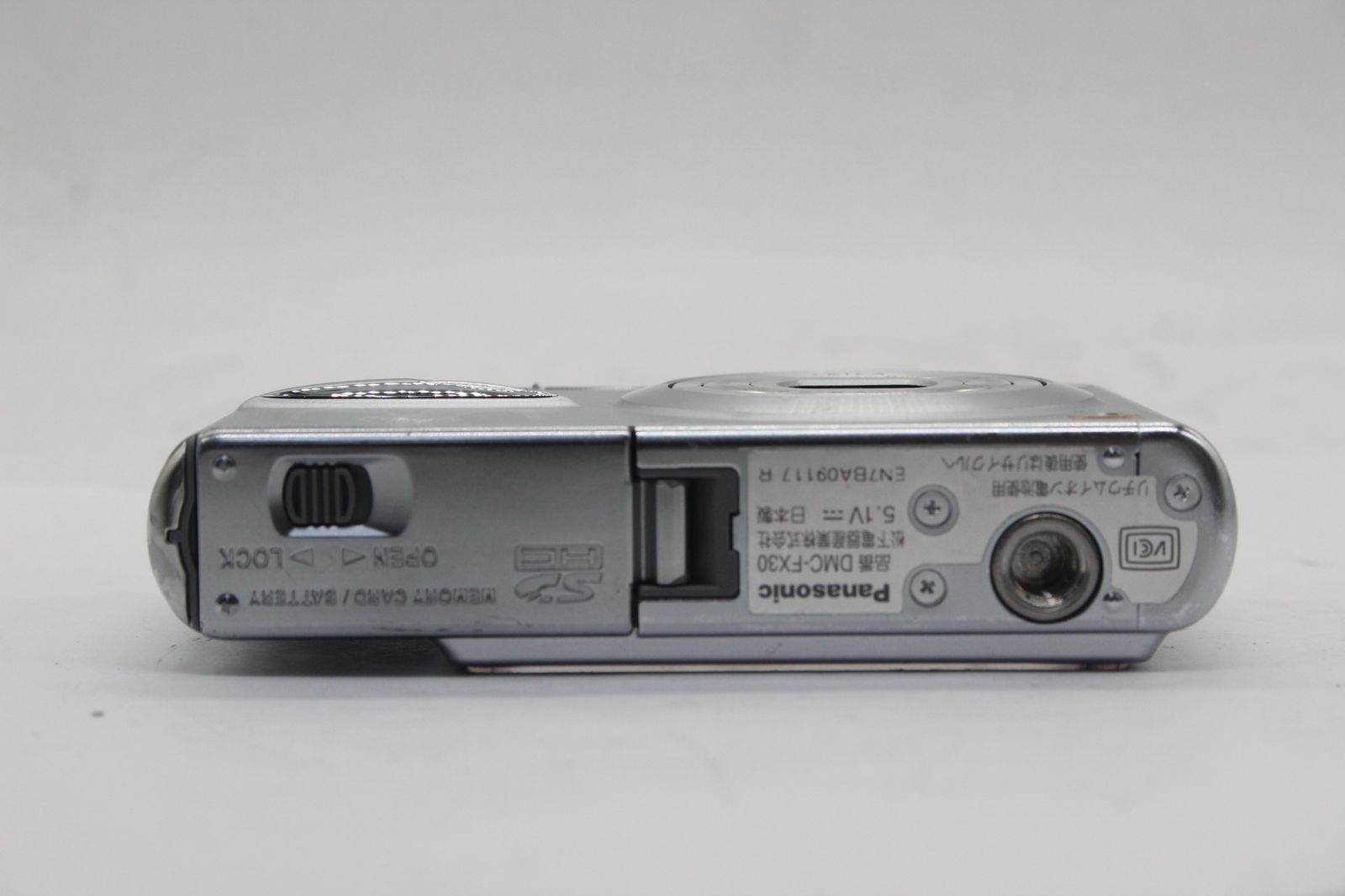 美品 返品保証】 パナソニック Panasonic LUMIX DMC-FX30 バッテリー付き コンパクトデジタルカメラ s9157 - メルカリ