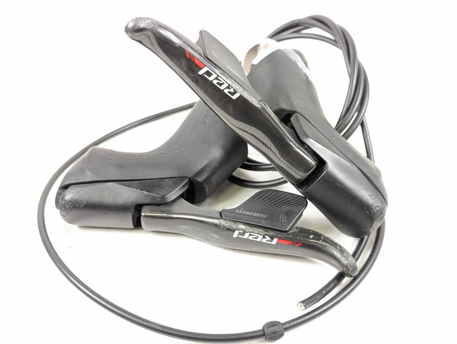並品 Sram red etap 2x11s 油圧ブレーキ シフター ST250413AM