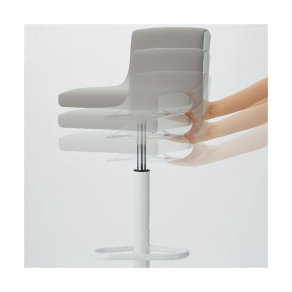 CMC スツール SF-01 グレー 布張り CMC(中央可鍛工業) スツール SF-01 GY グレー 布張り 128159