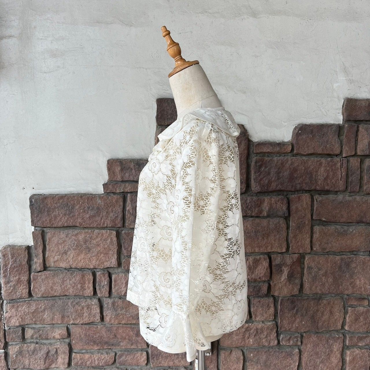 ヴィンテージ レース 刺繍 ブラウス ヴィンテージ リボン ブラウス VintageAustrianblouse