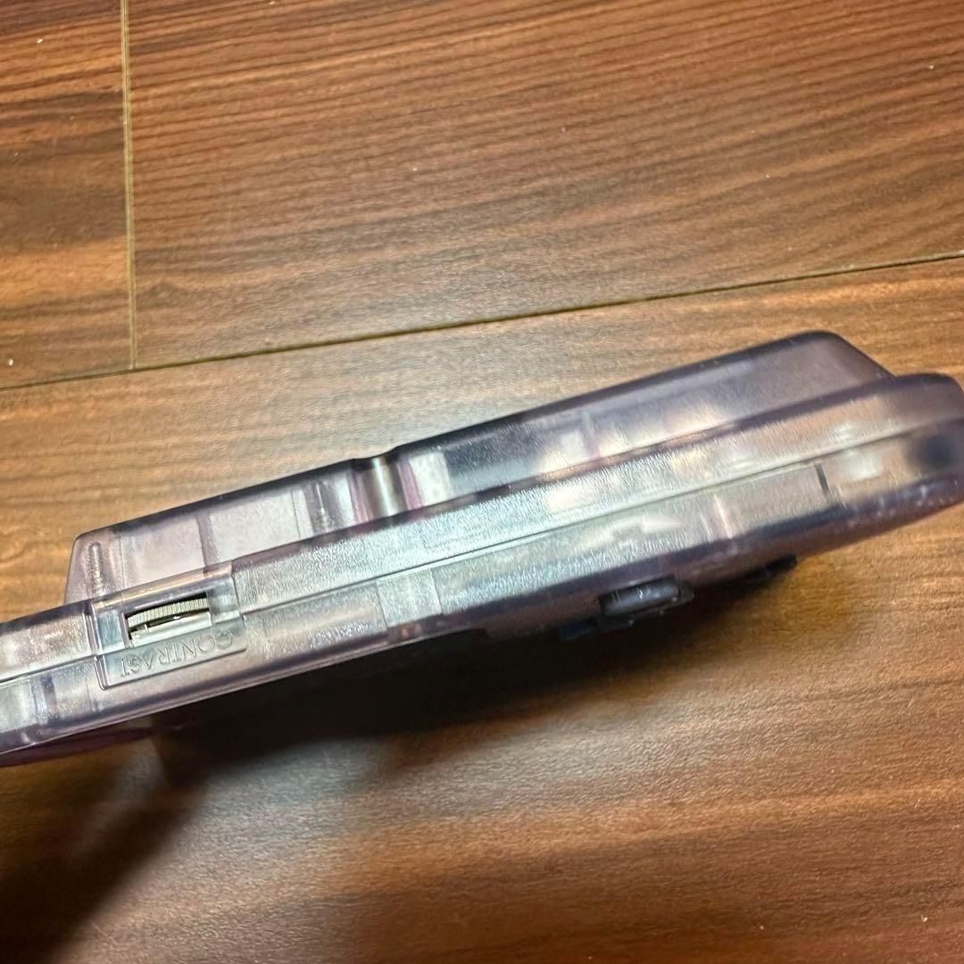 ゲームボーイポケット クリアパープル