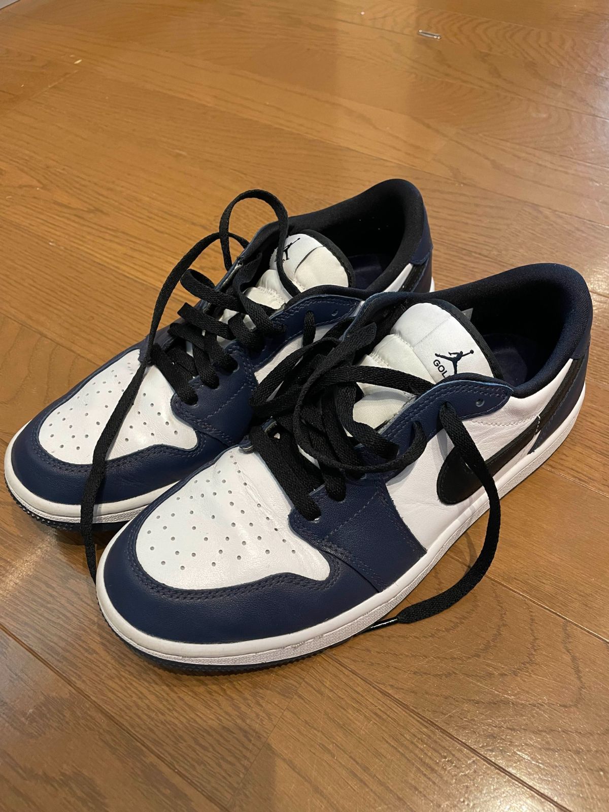 ブランド 新品 NIKE ナイキ AJ1 ジョーダン1 ネイビー ゴルフ 26.5 9H