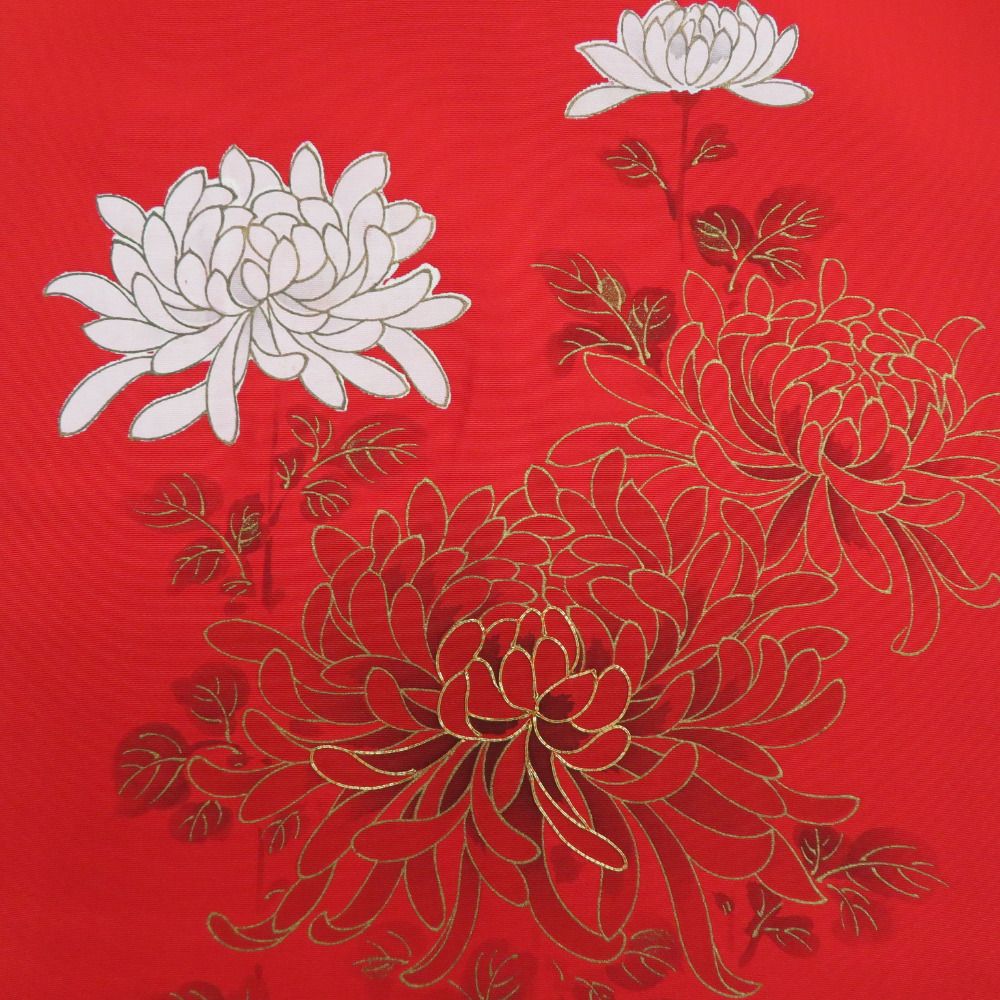 ナ4【26】◆逸品◆正絹◆色無地フルセット　 ◆地模様（花文様刺繍） ナ4【26】◇逸品◇正絹◇色無地フルセット ◇地模様（花