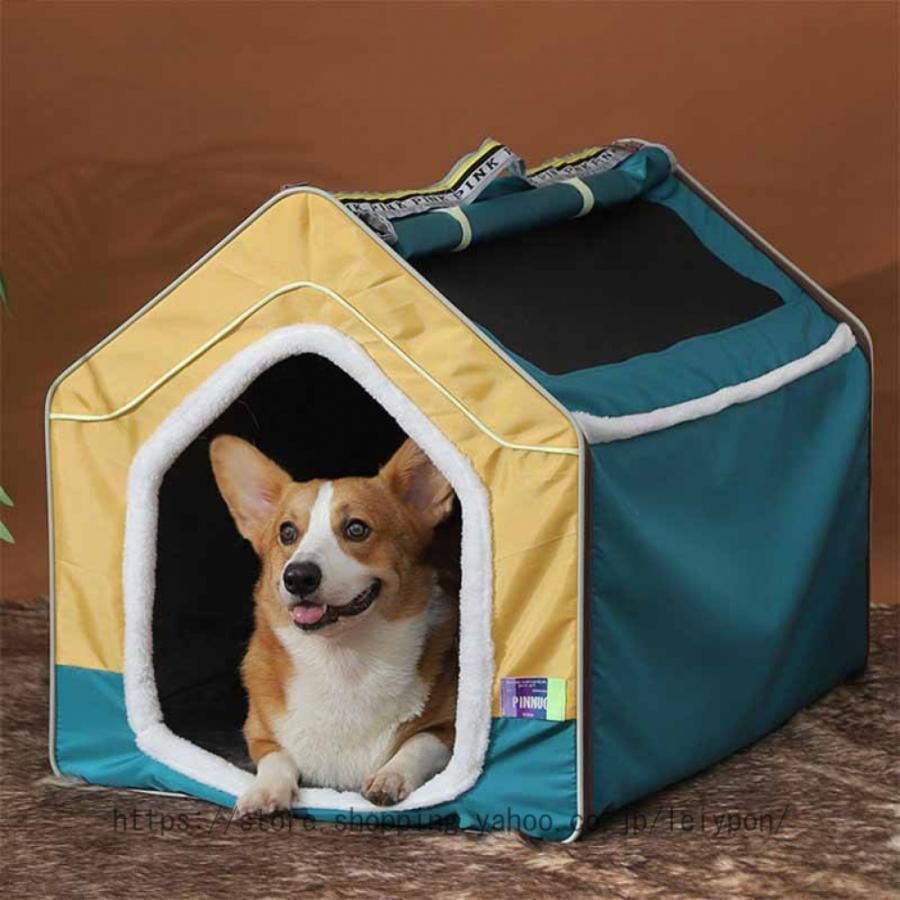 猫 ベッド 冬 ドーム ペットベッド ドーム型 ペットハウス 2way 折りたたみ可 犬猫用 室内 秋冬用 ふわふわ 洗える クッション付き 犬用ベッド 犬小屋