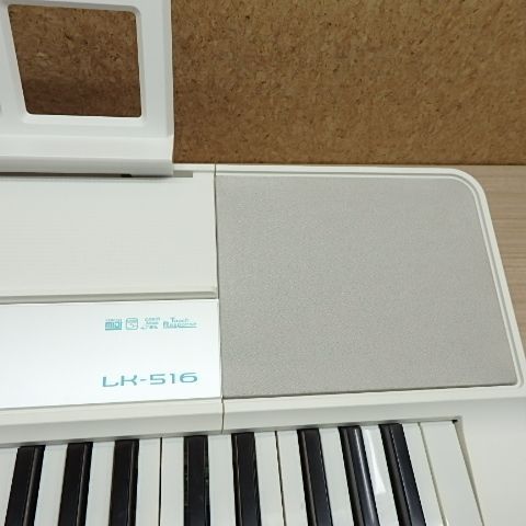 CASIO カシオ デジタルキーボード 電子ピアノ LK-516 2019年製 Amazon.co.jp: カシオ 大人の楽らくキーボード LK-516 取扱説明