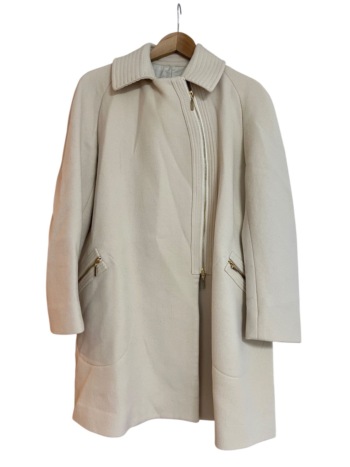 Z1506 Aquascutum アクアスキュータム ウールコート カシミヤ入り