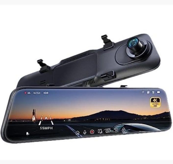 未使用品 Qualitec ドライブレコーダー ミラー型 4K Amazon | Qualitec ドライブレコーダー ミラー型 4K画質 6ヶ月