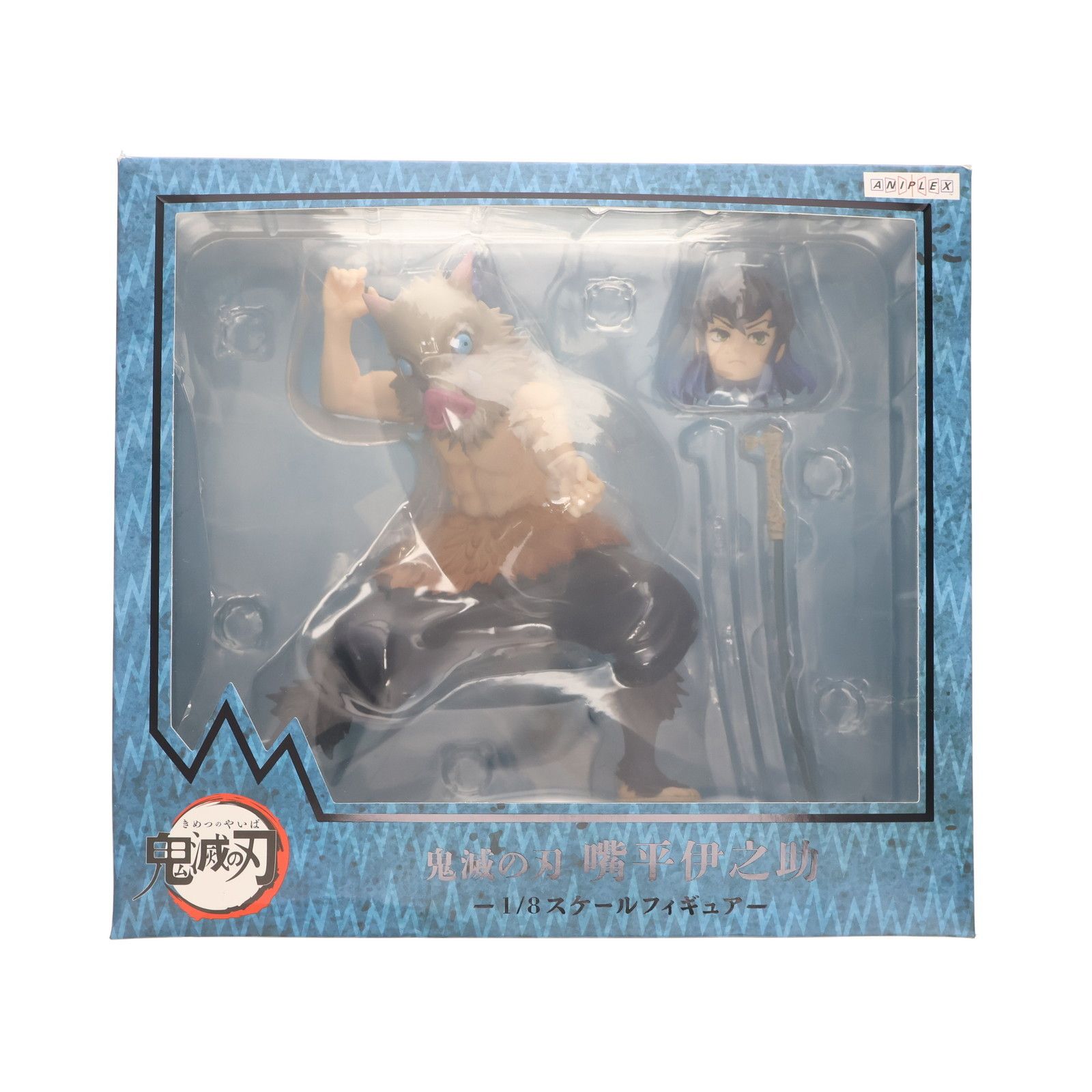 ANIPLEX+限定 嘴平伊之助(はしびらいのすけ) 鬼滅の刃 1/8 完成品 フィギュア(MD19-1106001) アニプレックス ANIPLEX+限定 嘴平伊之助(はしびらいのすけ) 鬼滅の刃 1/8 完成