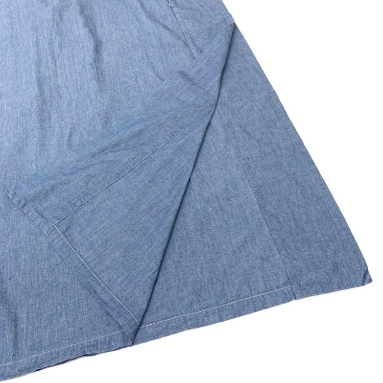 【お値下げ】HYKE⭐︎シャンブレーワンピース HYKE＞SHEER シャンブレー ワンピース