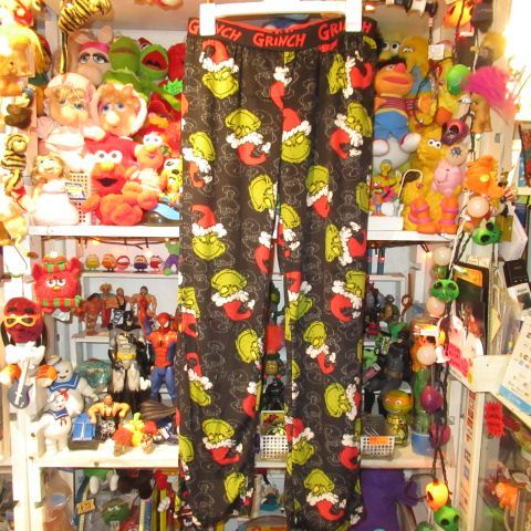 THE GRINCHグリンチパジャマパジャマパンツルームパンツサンタクロースクリスマスMen’sSサイズ新品