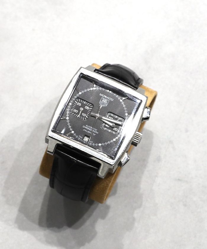 タグホイヤー モナコ クロノグラフ キャリバー12 自動巻きウォッチ腕時計-1
