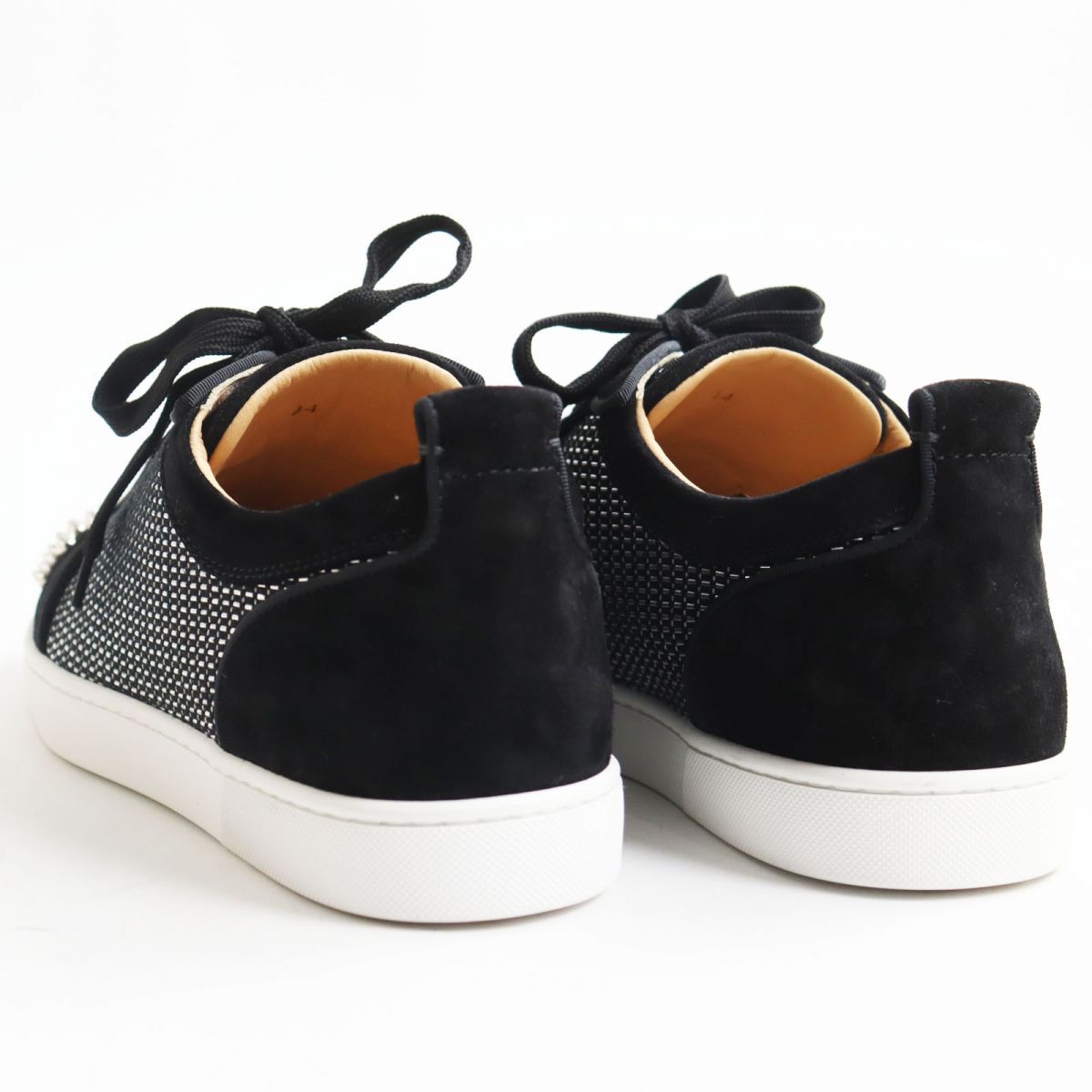 未使用品○クリスチャンルブタン LOUIS JUNIOR SPIKES ORLATO FLAT 