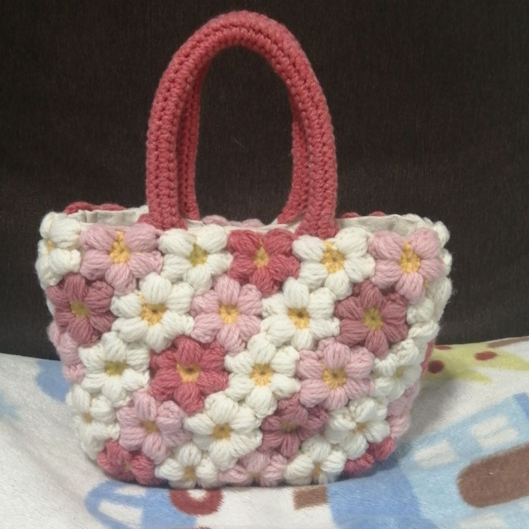 モリーの花☆バッグ さくら - メルカリ 