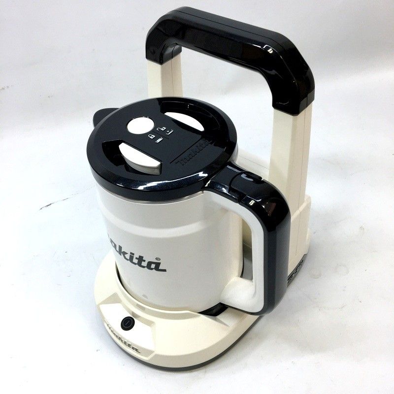 makita マキタ 充電式ケトル KT360DZW 本体のみ 18V 18V 36V 0.8L コードレス ポット 湯沸し器 防災 アウトドア△ DW3520
