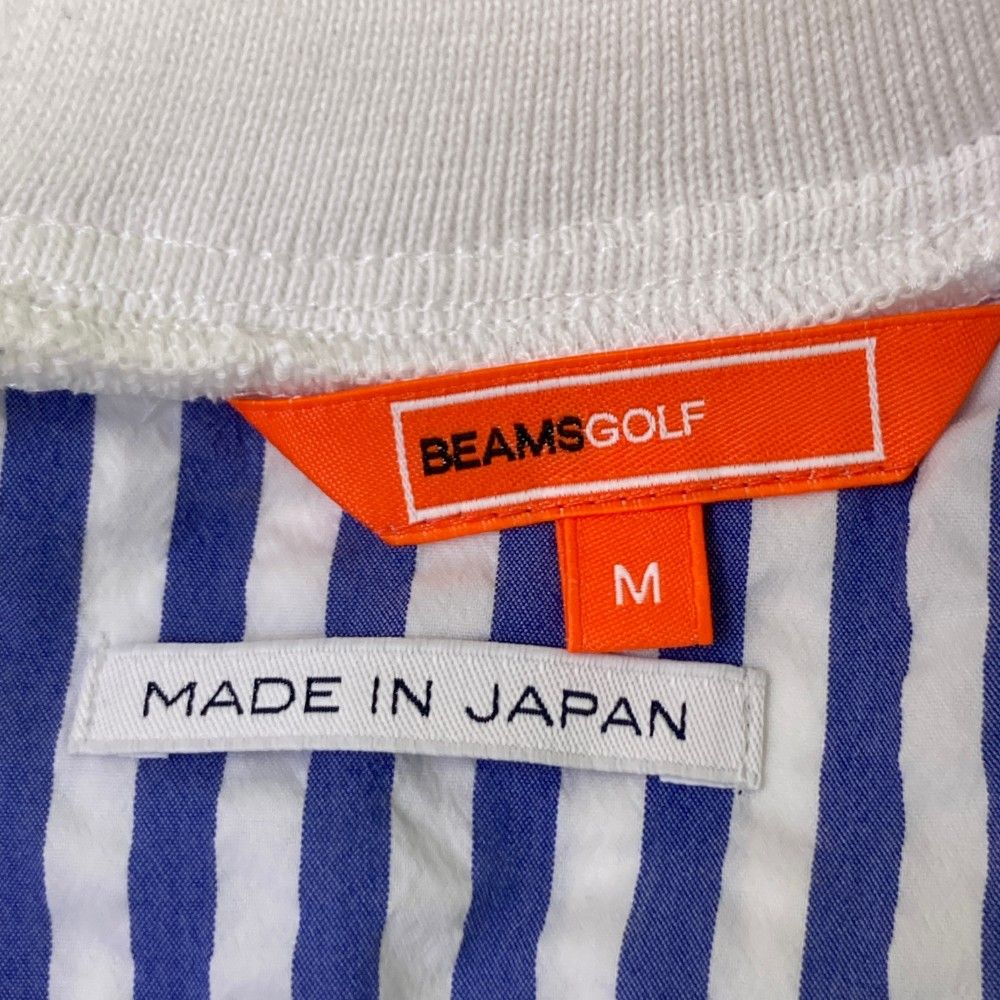 BEAMS GOLF ビームスゴルフ 裏地付 ニットジャケット ブラック系