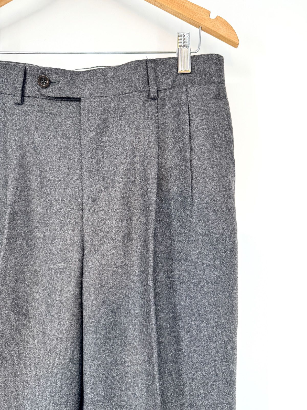 HERMES JOEL TROUSERS 46 スラックス 2タックパンツ HERMES JOEL TROUSERS 46 スラックス 2タックパンツ | スラックス