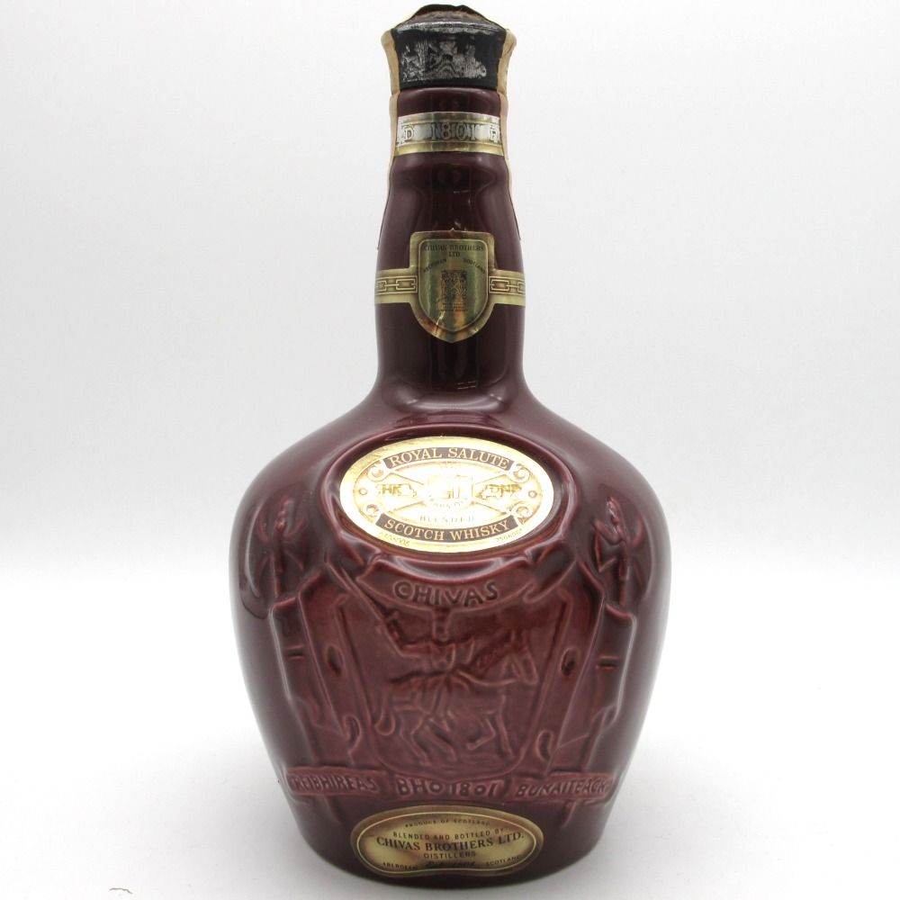未開栓 ロイヤルサルート 21年 赤 レッド 袋付き 700ml 40