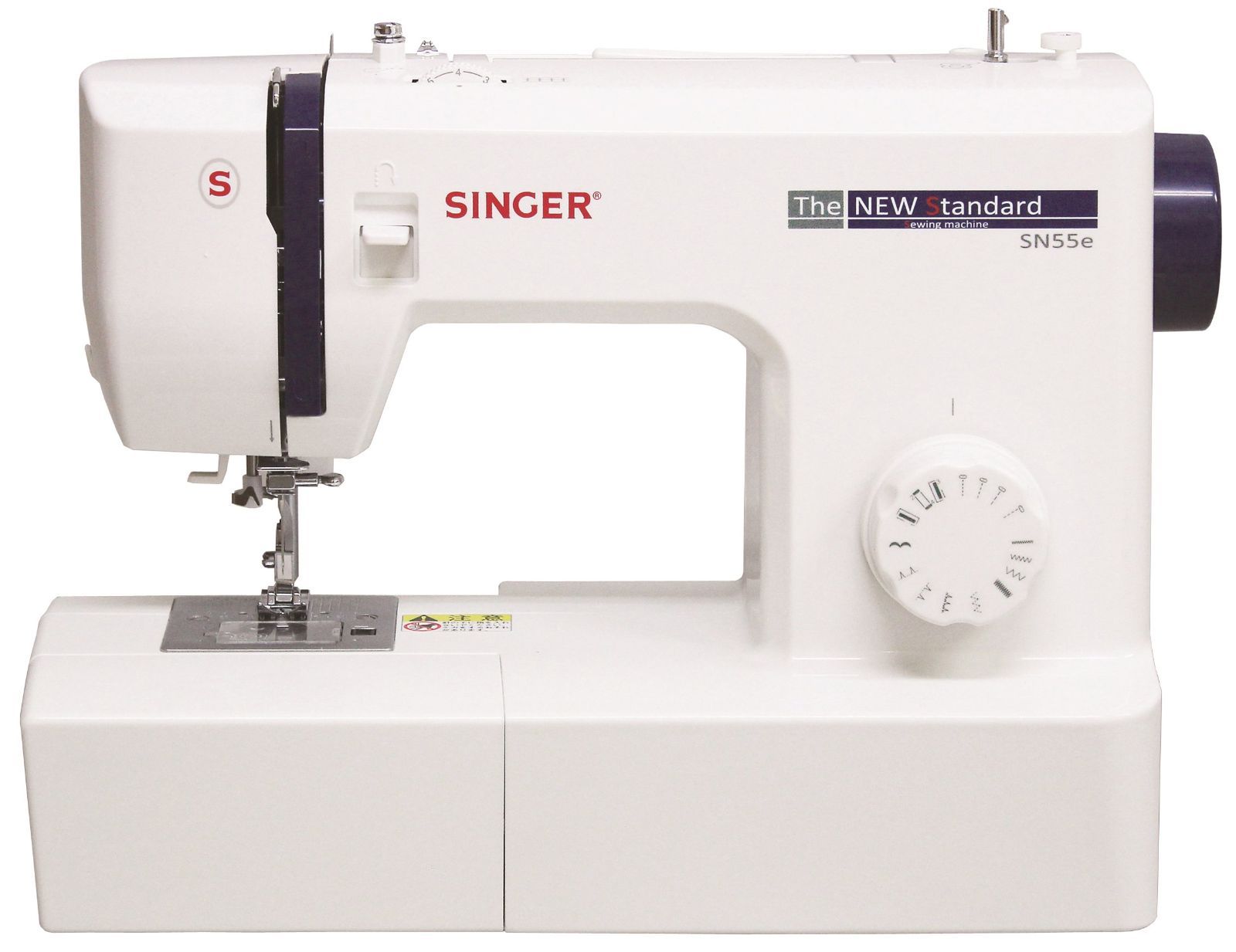 電動ミシン シンガー フットコントローラー付き SN55e ホワイト