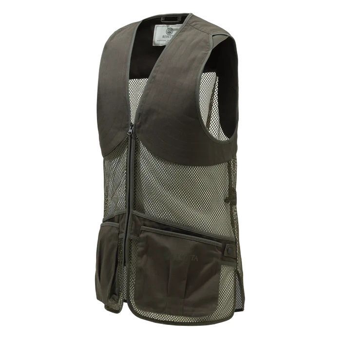 ベレッタ （夏用）フルメッシュ ベスト（ブラウン系）/Beretta Full Mesh Shooting Vest - Brown Bark クレー 射撃 - メルカリ