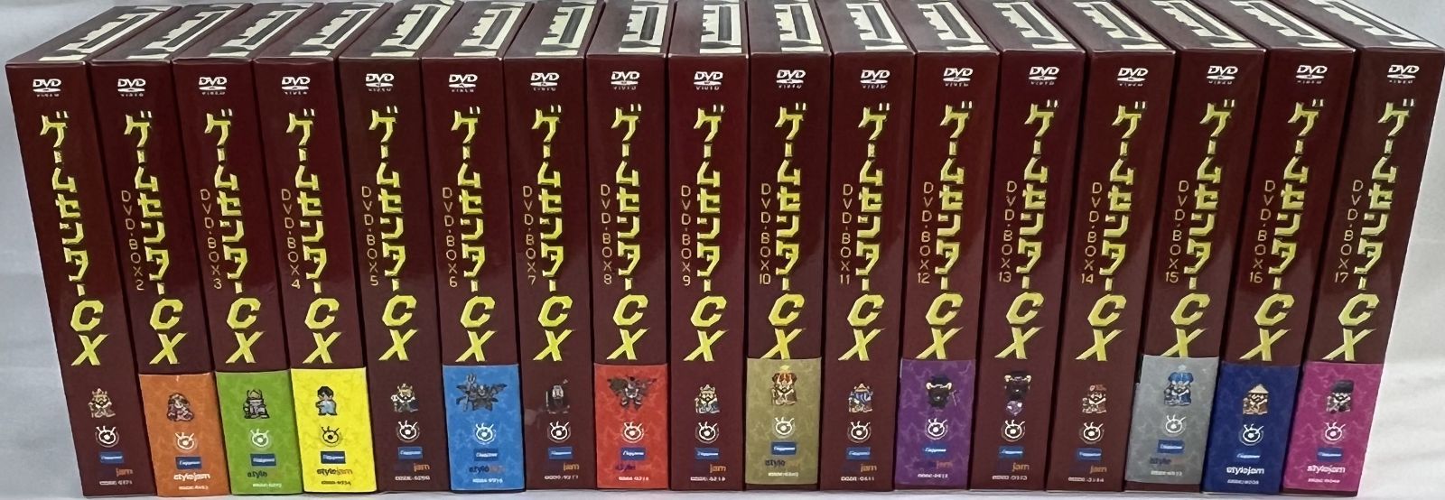ゲームセンターCX DVD-BOX 1～17 まとめ売り 全体的にディスクに傷あり
