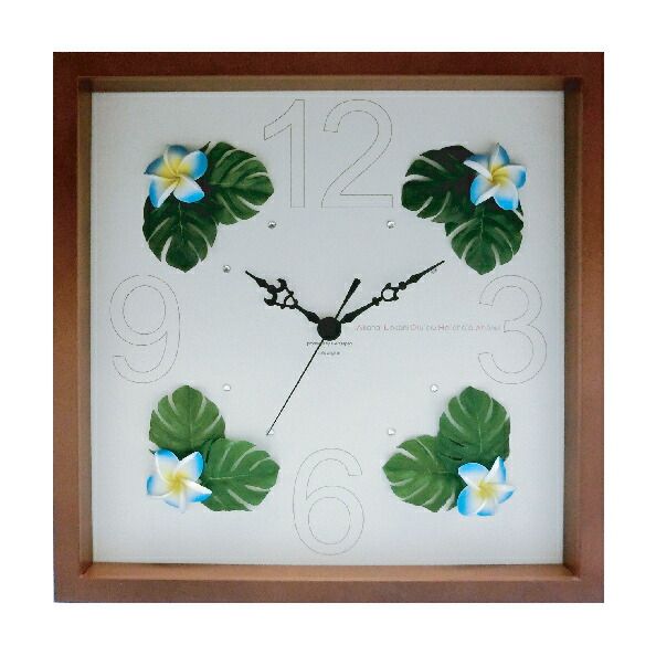 1106】オーシャンアート サーフボード時計 スタンド付き 1106