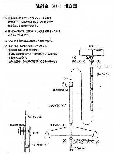 茶 アズワン ステンレス注射台 SBR 茶 スポンジ入 / 0-3451-04 - メルカリ