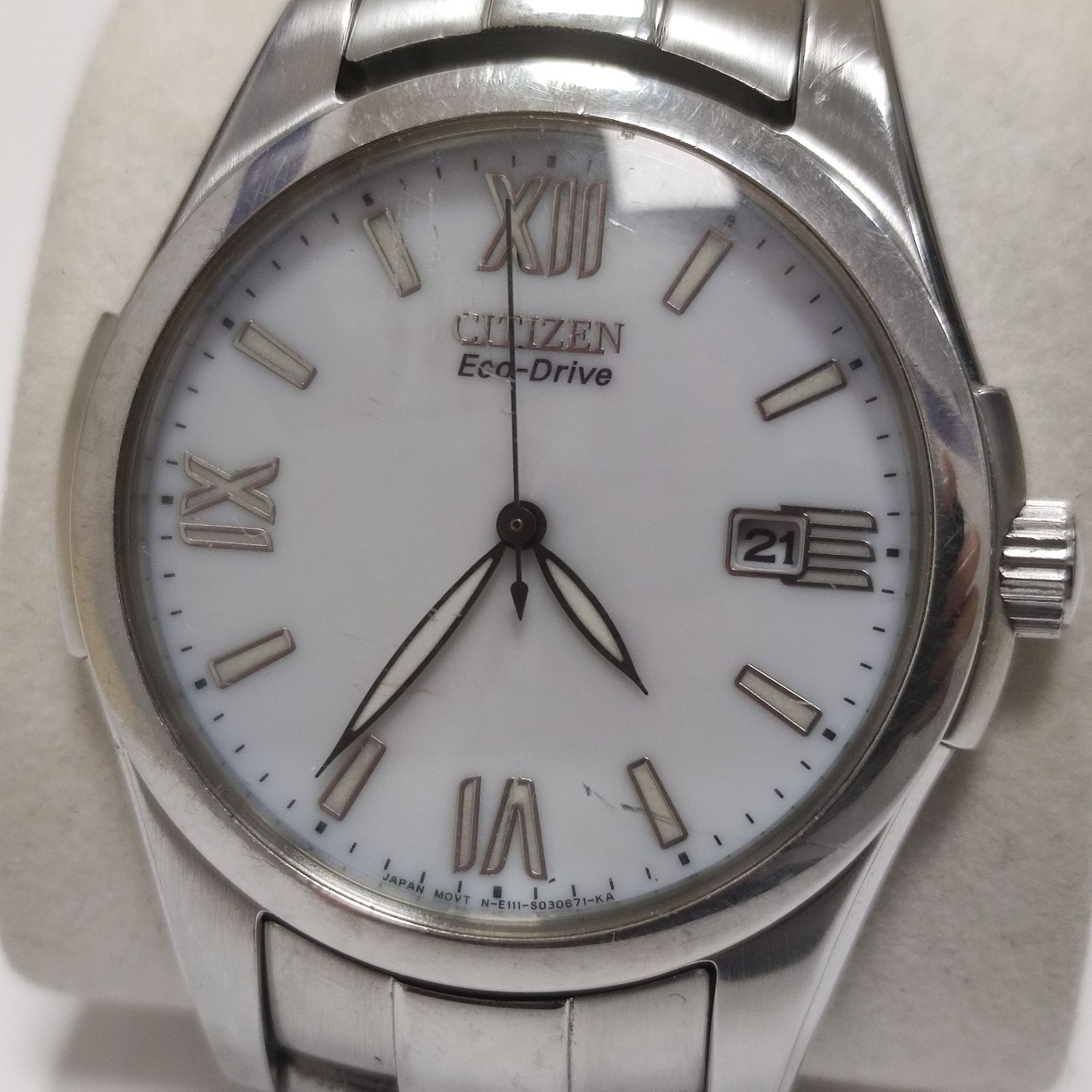 CITIZEN シチズン Eco-Drive エコドライブ 腕時計 E111 楽天市場】シチズン CITIZEN エコ ドライブ メンズ 腕時計 E111