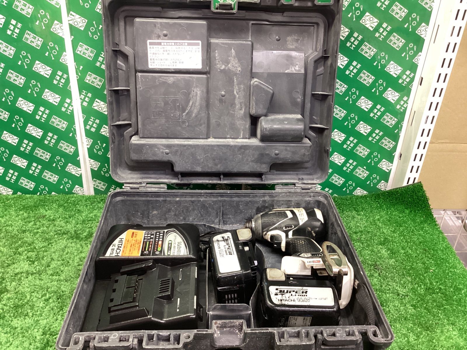 日立工機 コードレスインパクトドライバ WH14DDL 2LSCK S | IT89FL9IHI7E