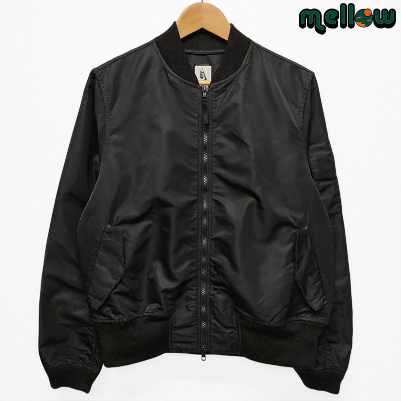 NIKE MA-1 フライトジャケット ブラック ボンバージャケット NIKE/MA1