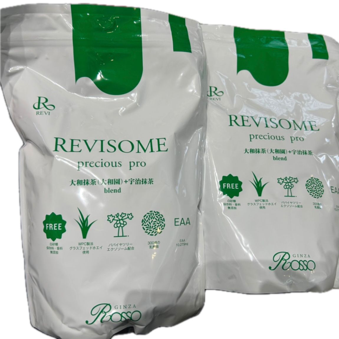 REVI プロテイン 抹茶 4袋 プレシャスプロ