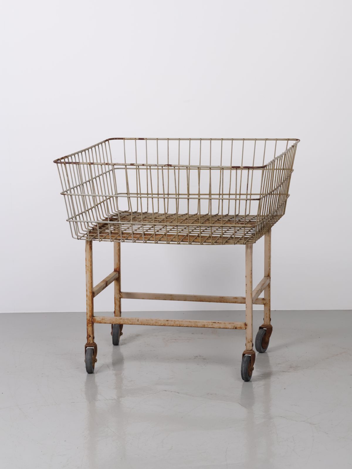 1970年代 ヴィンテージ ランドリー カート