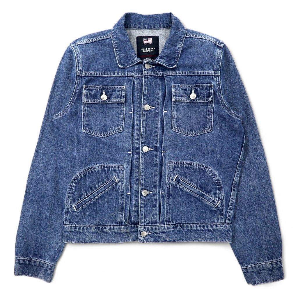 Ralph Lauren デニムジャケット　メキシコ製 POLO JEANS COMPANY RALPH LAUREN 90年代 デニムジャケット G