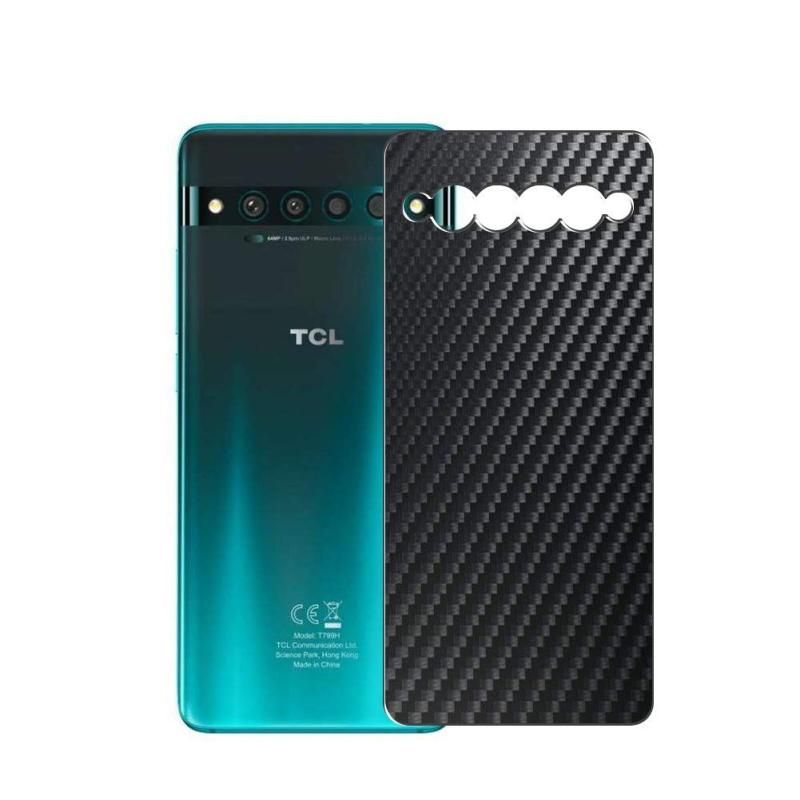 二枚 Sukix 背面保護フィルム 、 TCL 10 Pro 向けの ブラック