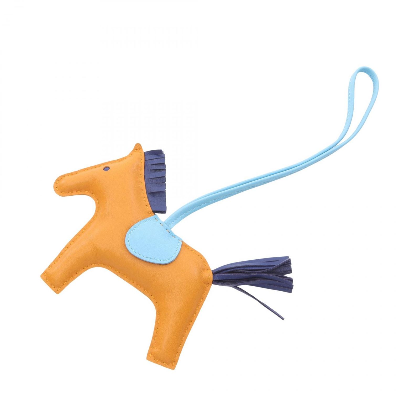 HERMES エルメス ロデオMM ジョーヌドール セレステ ブルードマルト  